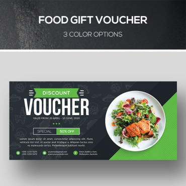 Food Voucher Corporate Identity 82677