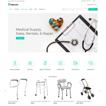 Ecommerce Equipment Shopify Themes 82698
