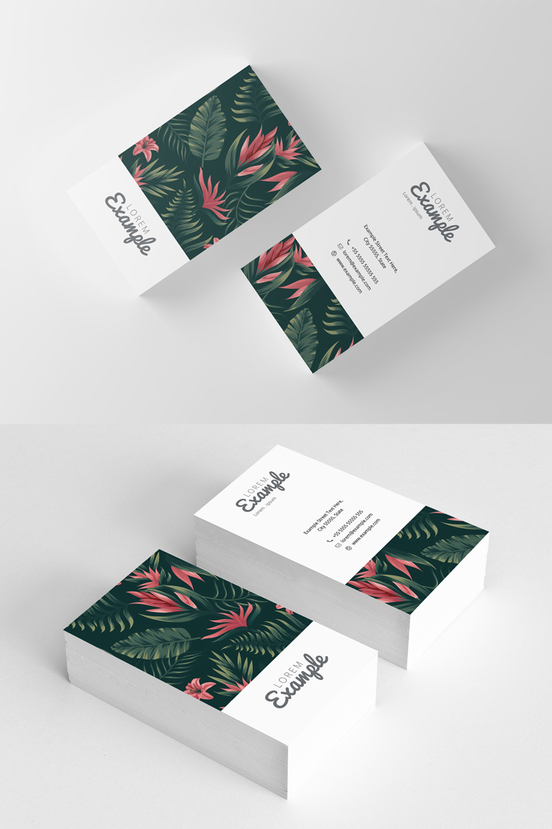 Natural Business Card - Corporate Identity Template