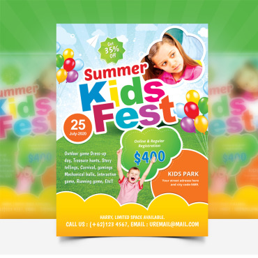 Kids Fest Corporate Identity 82742