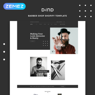 Barber Beauty Shopify Themes 82751