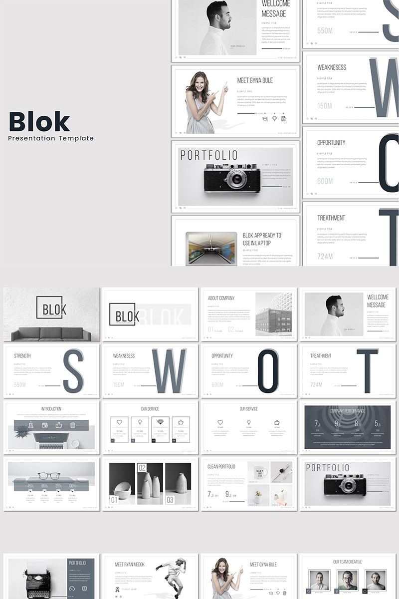 Blok - Google Slides