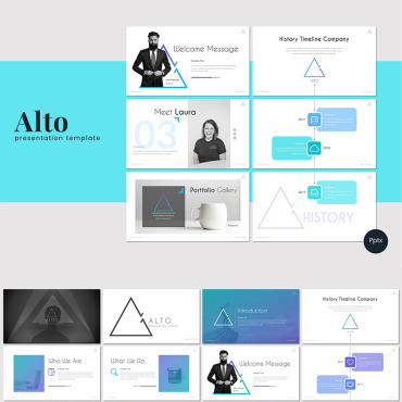 Creative Simple PowerPoint Templates 82775