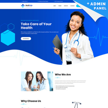 Medical Doctor Landing Page Templates 82788