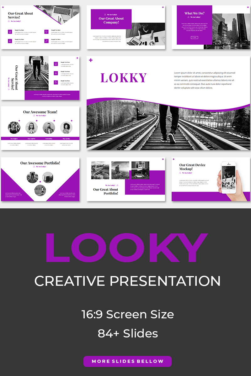 Looky Creative - Keynote template