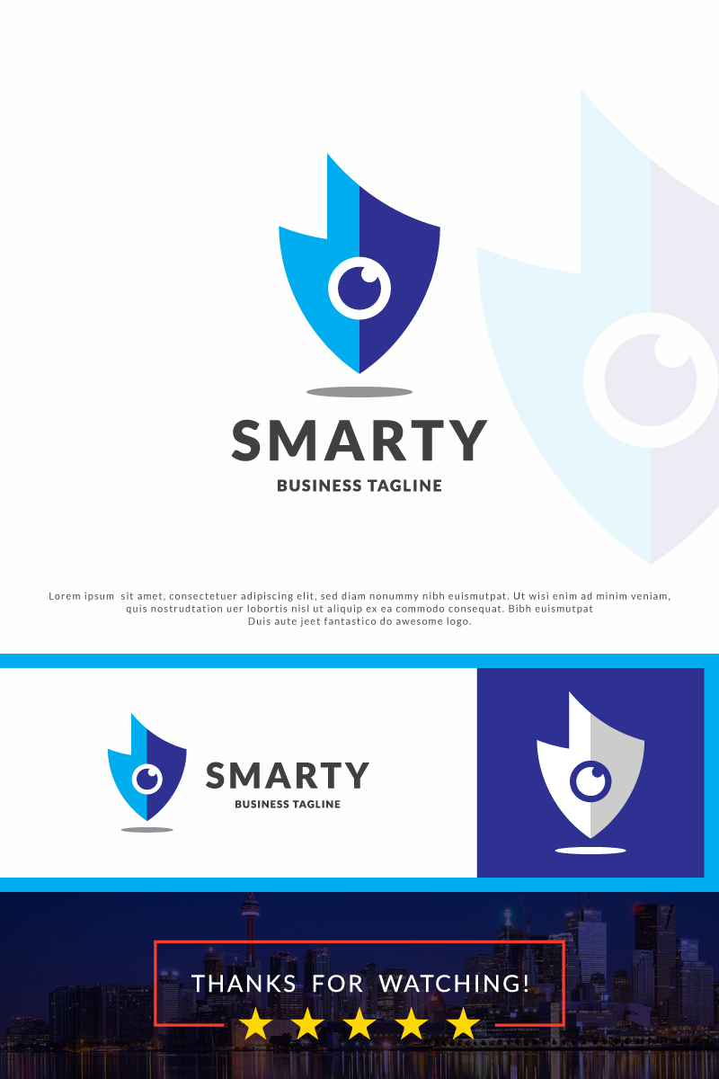 Smart Eye Shield Security Logo