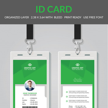Card Name Corporate Identity 82858