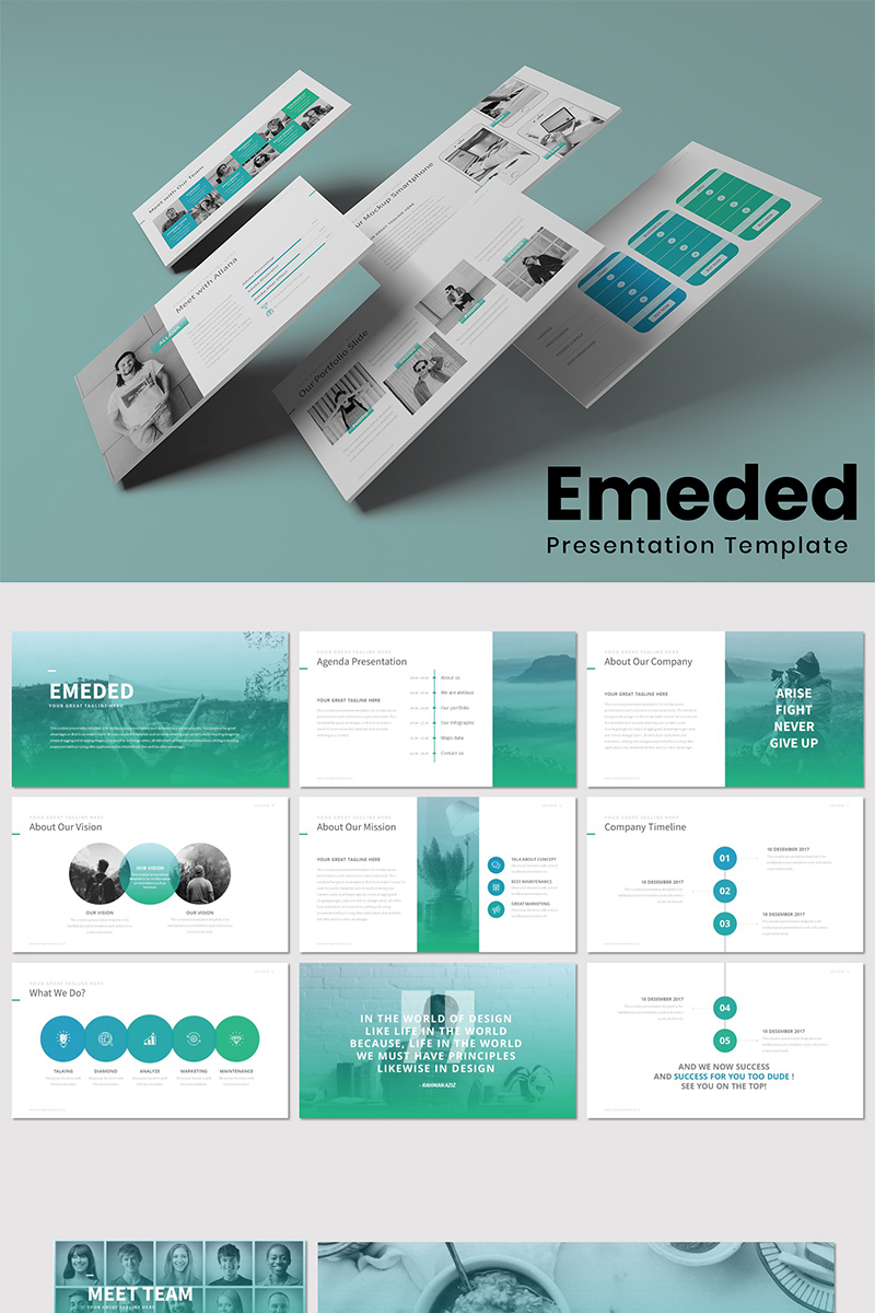 Emeded - PowerPoint template