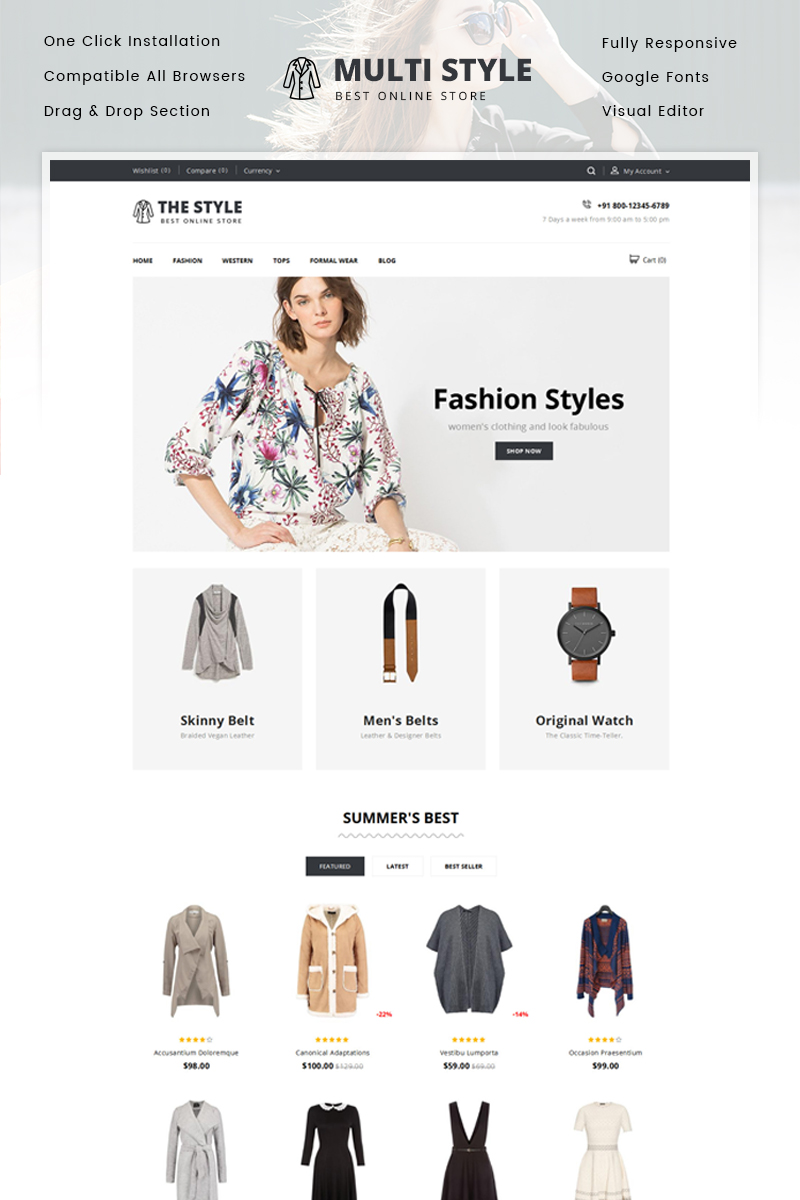 The Style - Minimal Store Shopify Theme