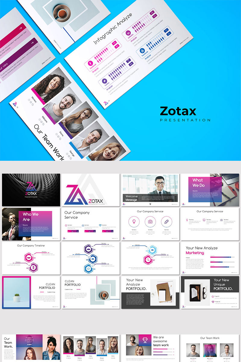 Zotax -  Template Google Slides