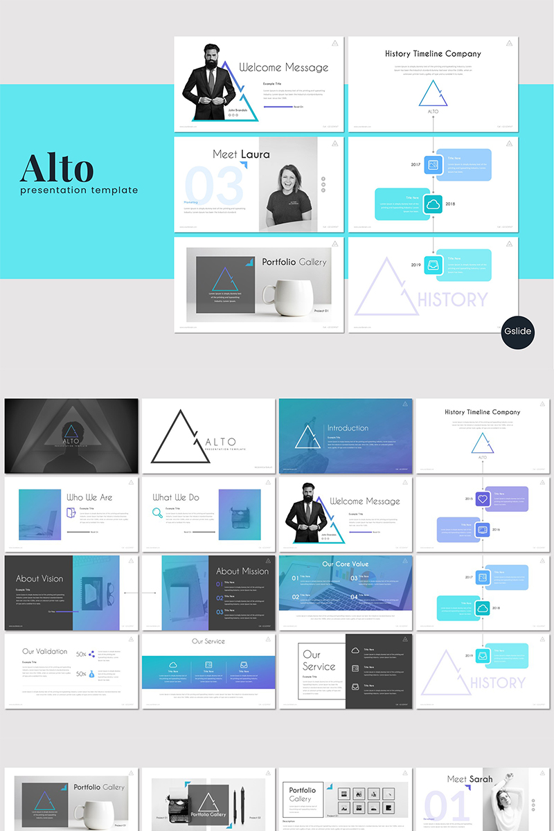 Alto -  Template Google Slides