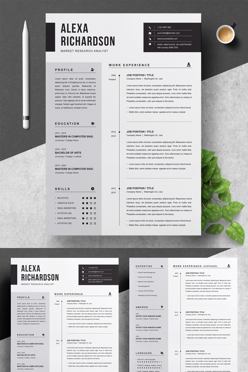 Alexa Resume Template