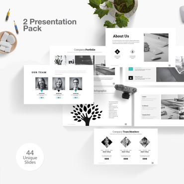 Annual Report PowerPoint Templates 83042