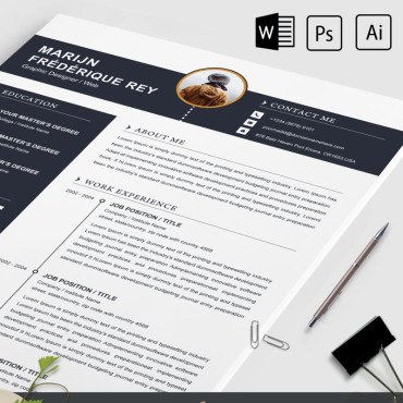 Page A4 Resume Templates 83051