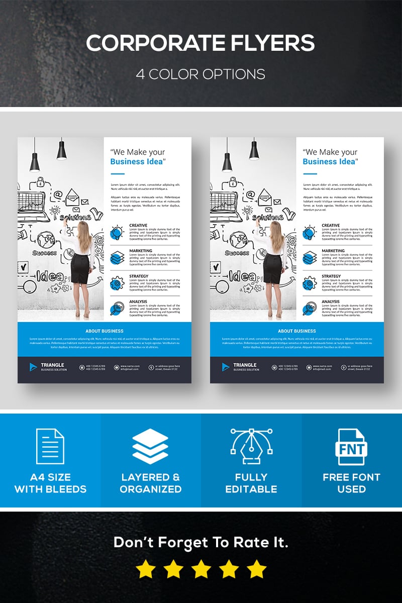 Flyers - Corporate Identity Template