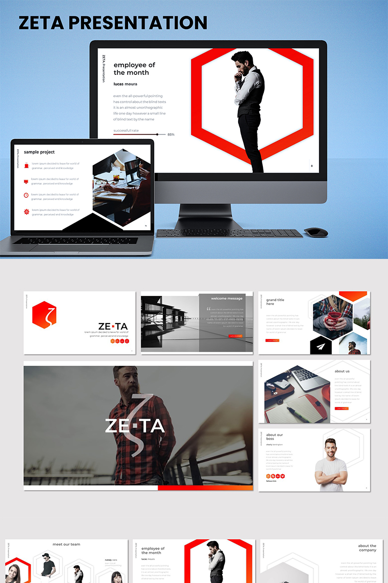 Zeta PowerPoint template