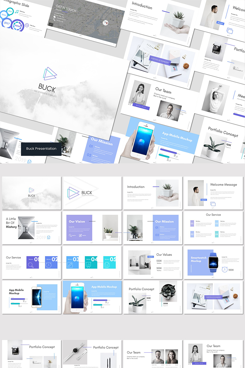 Buck PowerPoint template