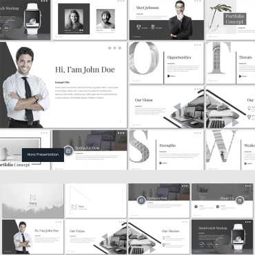 Creative Simple PowerPoint Templates 83115