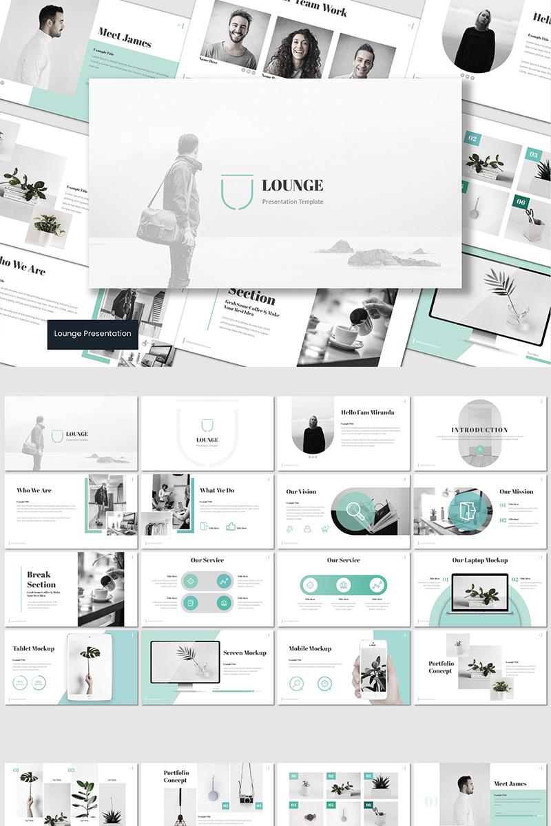 Lounge PowerPoint template