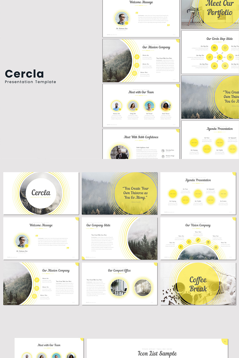 Cercla PowerPoint template