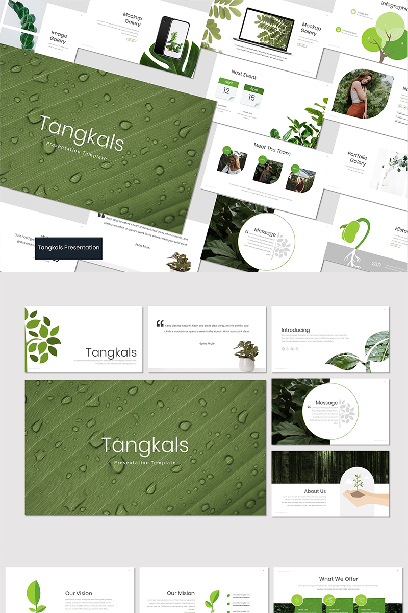 Tangkals PowerPoint template