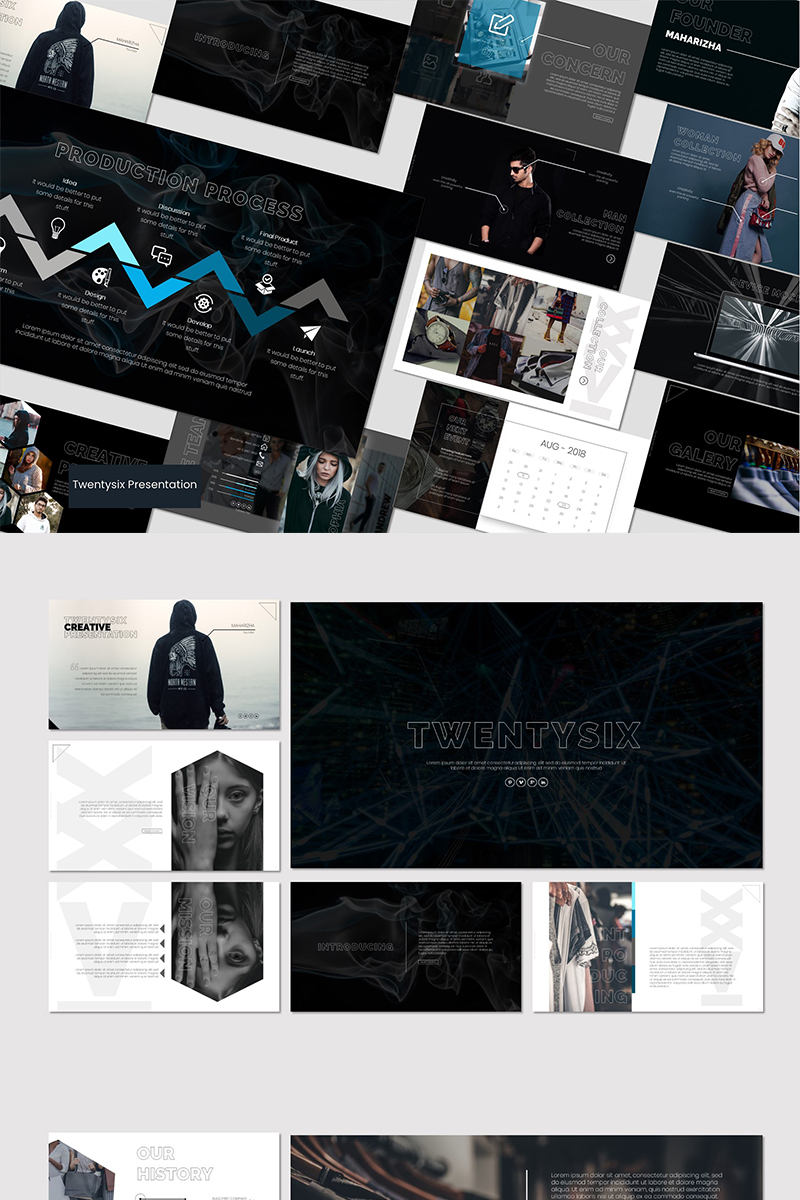 Twentysix PowerPoint template