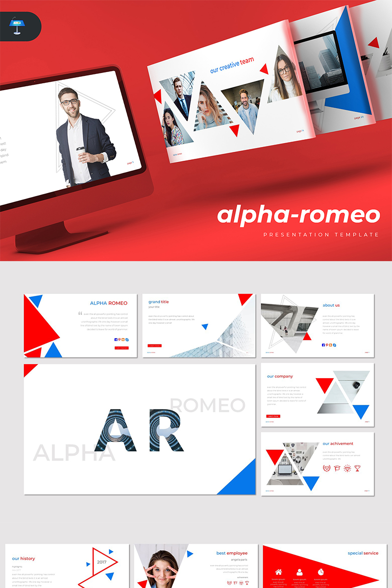 Alpha-romeo - Keynote template