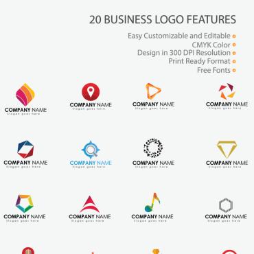 Business Bundle Logo Templates 83302