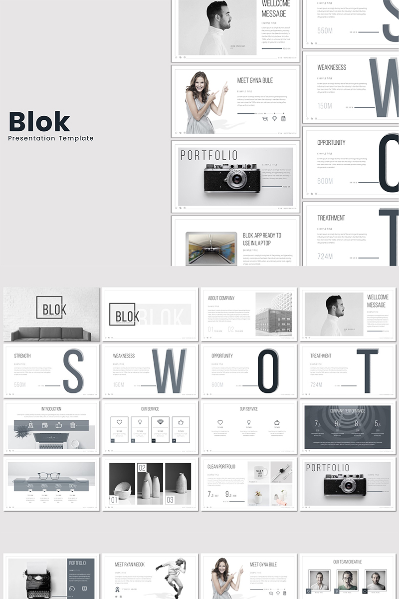 Blok - - Keynote template