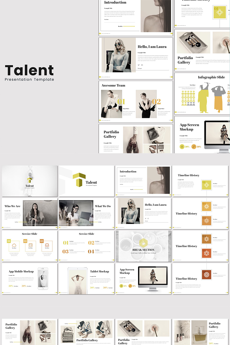 Talent - Keynote template