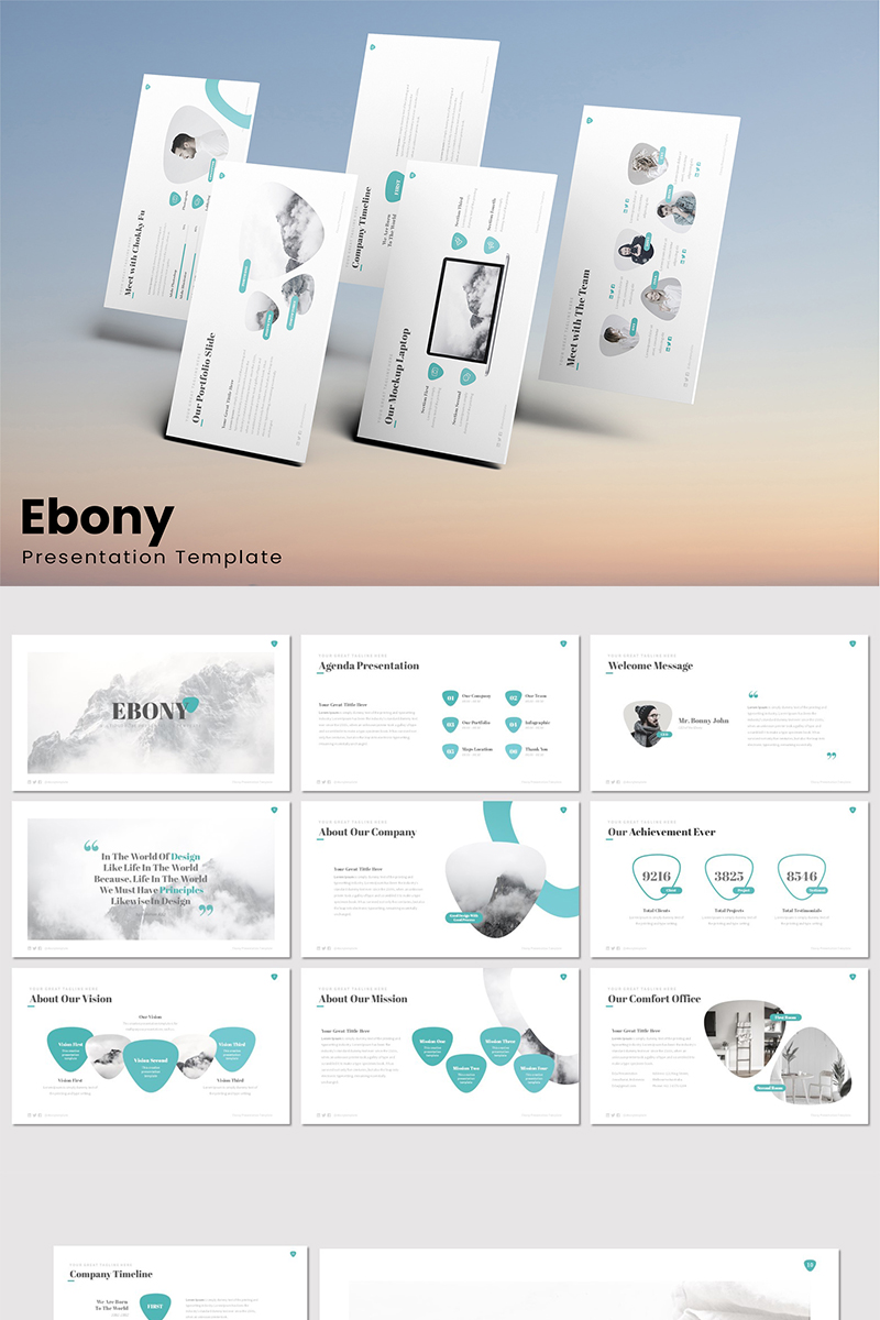 Ebony - Keynote template