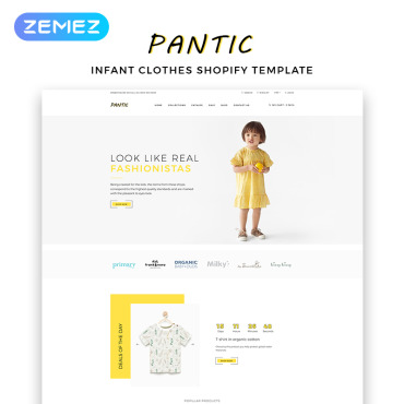 Clothes Ecommerce Shopify Themes 83374