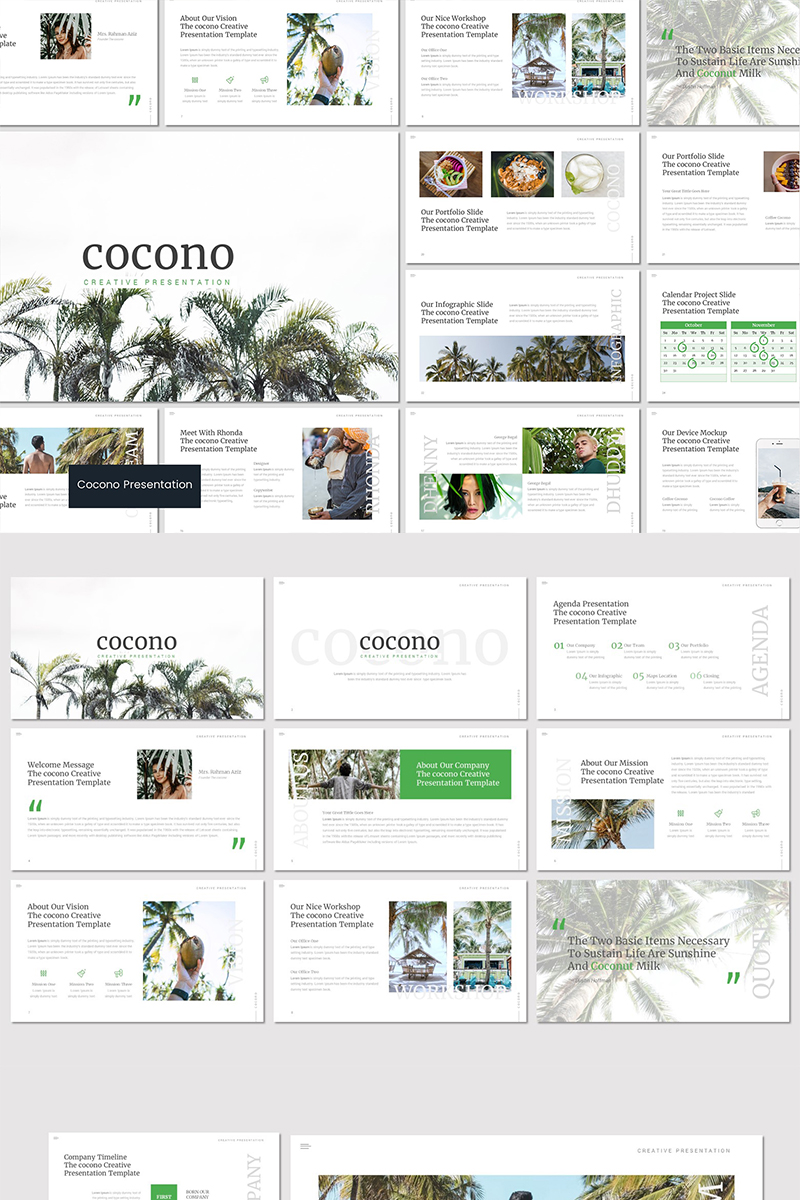 Cocono - Google Slides