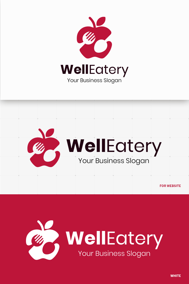 WellEatery Logo Template