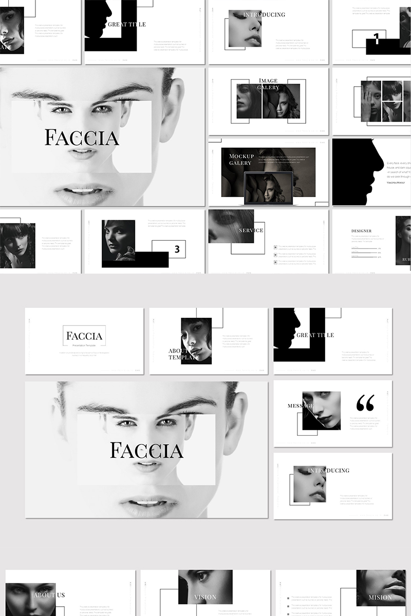 Faccia - - Keynote template