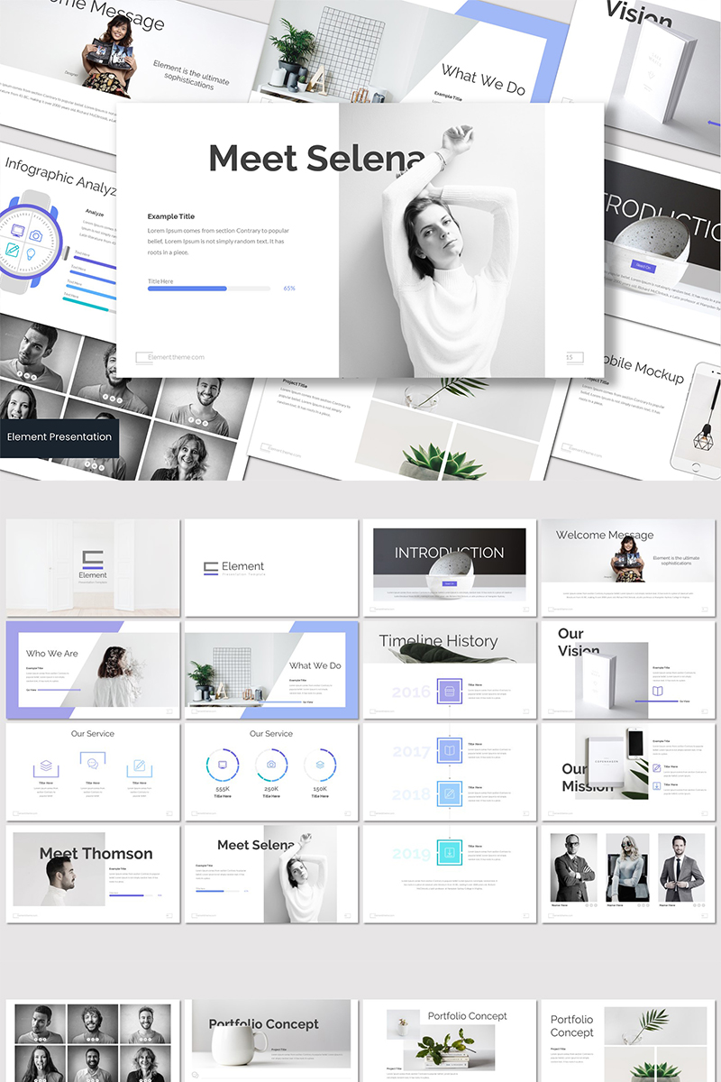 Element - - Keynote template