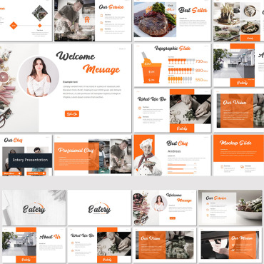 Chef Eat Google Slides 83617