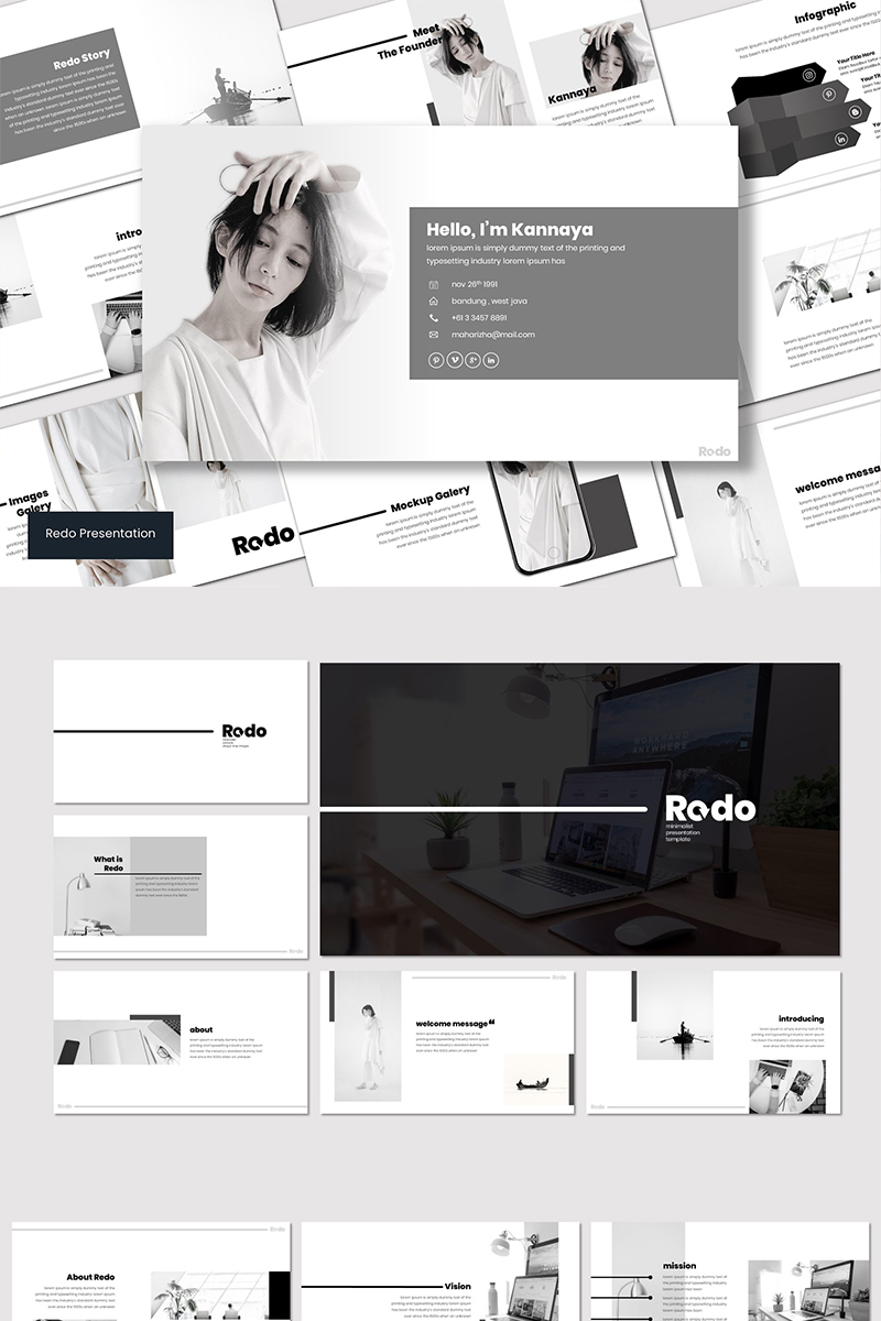 Redo - - Keynote template