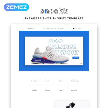 Ecommerce Footwear Shopify Themes 83714