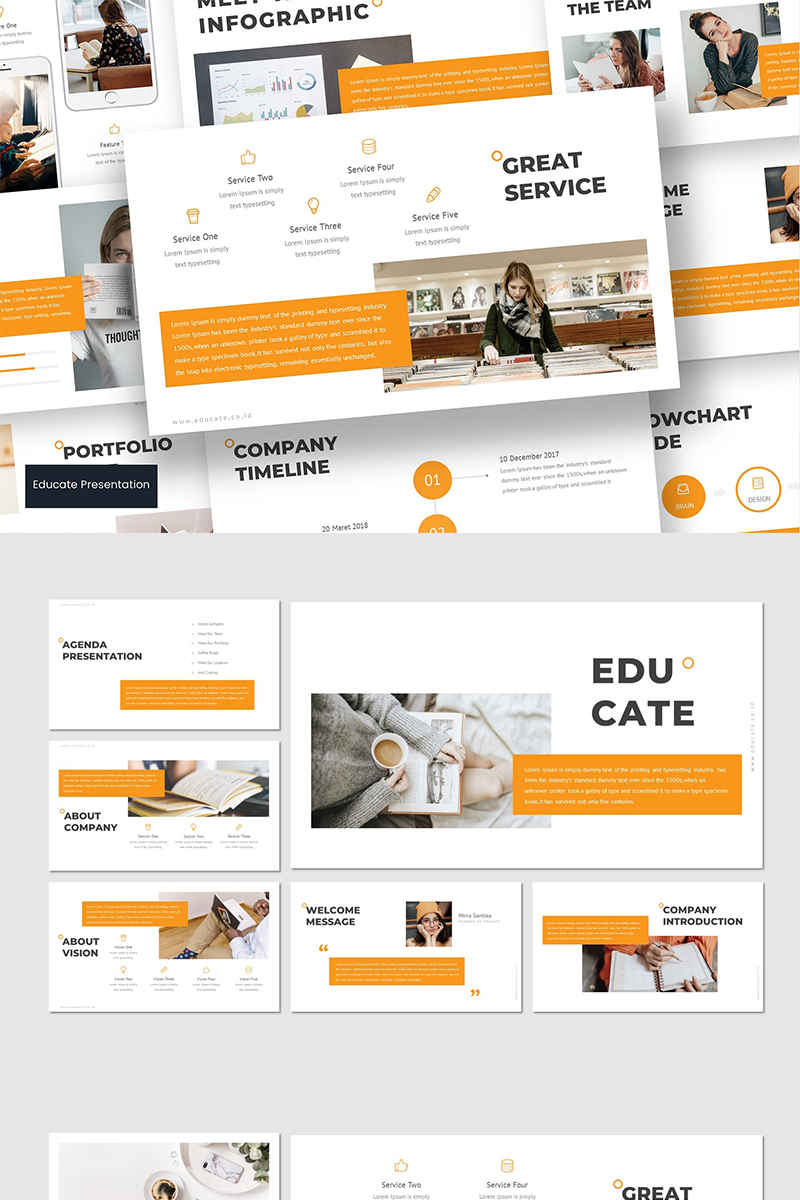 Educate - PowerPoint template