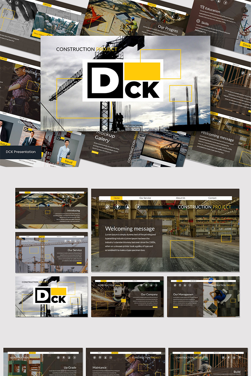 DCK - PowerPoint template