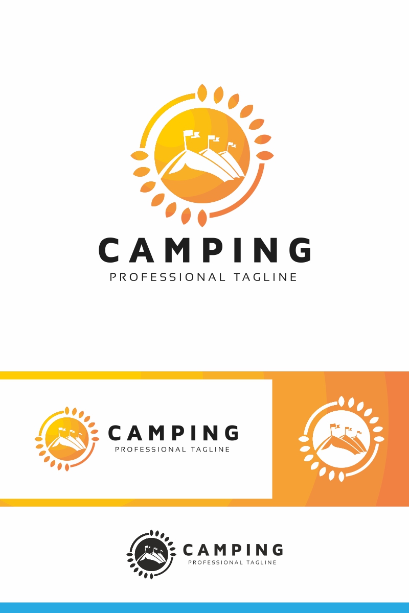 Camping Logo Template