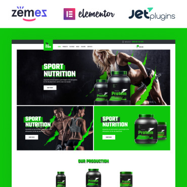 Nutrition Shop WooCommerce Themes 83878