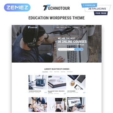 Learning Courses WordPress Themes 83931