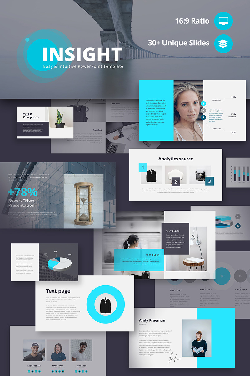 Insight Easy & Intuitive PowerPoint template