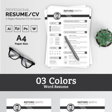 Cv Clean Resume Templates 83966