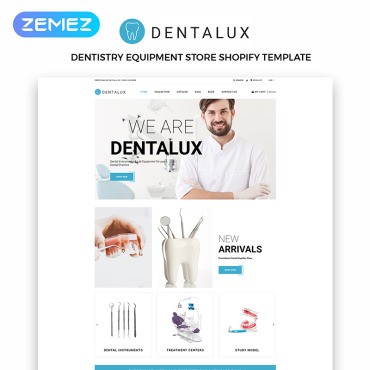 Dental Dentistry Shopify Themes 83971