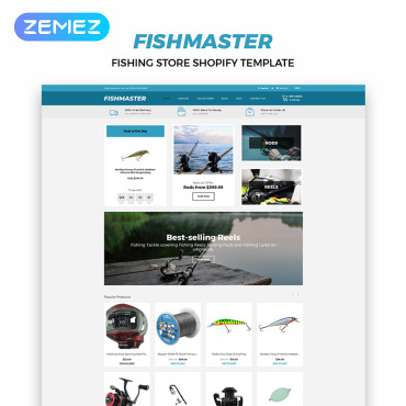 Ecommerce Fishing Shopify Themes 83983