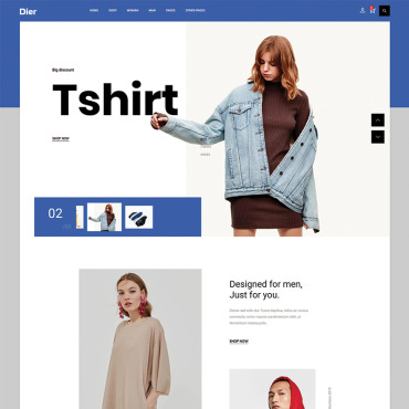 Clothing Ecommerce Shopify Themes 84007