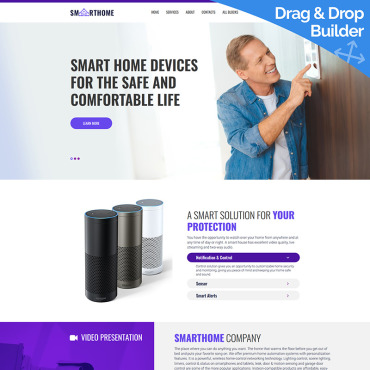 Control Security Landing Page Templates 84018